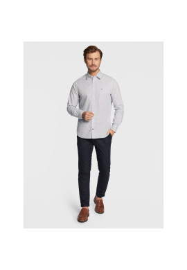 Tommy Hilfiger Риза Two Tone MW0MW28496 Син Regular Fit - Pepit.bg