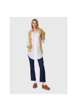 Tommy Hilfiger Риза UW0UW03744 Бял Regular Fit - Pepit.bg