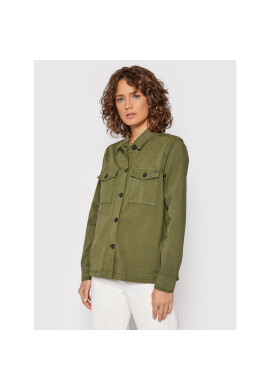 Tommy Hilfiger Риза WW0WW31241 Зелен Regular Fit - Pepit.bg