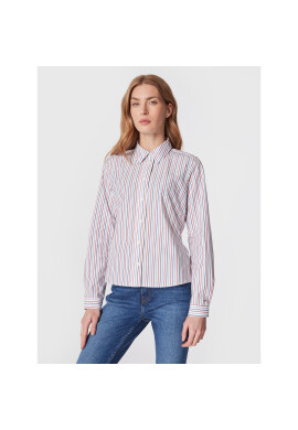 Tommy Hilfiger Риза WW0WW37132 Бял Regular Fit - Pepit.bg