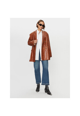 Tommy Hilfiger Риза WW0WW38968 Бял Oversize - Pepit.bg