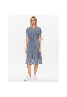 Tommy Hilfiger Рокля тип риза WW0WW38575 Син Regular Fit - Pepit.bg