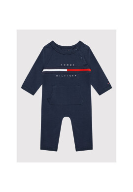 Tommy Hilfiger Ромпер KN0KN01395 Тъмносин Regular Fit - Pepit.bg
