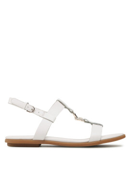 Tommy Hilfiger Сандали Th Flat Sandal FW0FW07068 Бял - Pepit.bg