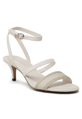 Tommy Hilfiger Сандали Th Webbing Mid Heel Sandal FW0FW07276 Бял - Pepit.bg