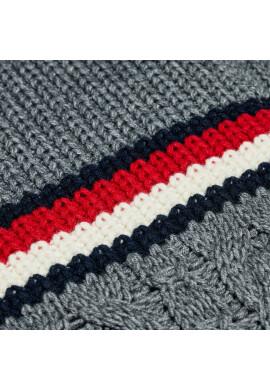 Tommy Hilfiger Шал Th Premium Cable AM0AM10371 Сив - Pepit.bg