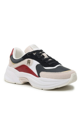 Tommy Hilfiger Сникърси Chunky Th Runner FW0FW07386 Син - Pepit.bg