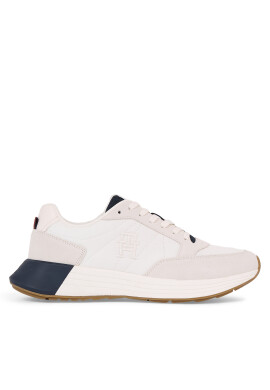 Tommy Hilfiger Сникърси Classic Elevated Runner Mix FM0FM04636 Бял - Pepit.bg