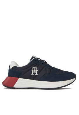 Tommy Hilfiger Сникърси Classic Elevated Runner Mix FM0FM04636 Син - Pepit.bg