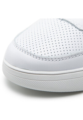 Tommy Hilfiger Сникърси Elevated Cupsole Perf Lather FM0FM04145 Бял - Pepit.bg