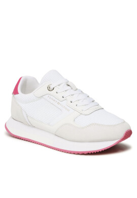 Tommy Hilfiger Сникърси Essential Mesh Runner FW0FW07381 Бял - Pepit.bg