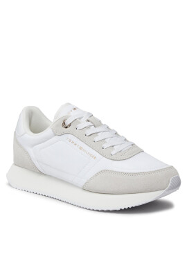 Tommy Hilfiger Сникърси Essential Runner FW0FW07681 Бял - Pepit.bg