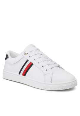 Tommy Hilfiger Сникърси Essential Webbing Cupsole FW0FW07378 Бял - Pepit.bg