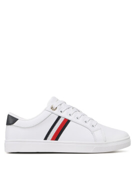 Tommy Hilfiger Сникърси Essential Webbing Cupsole FW0FW07378 Бял - Pepit.bg