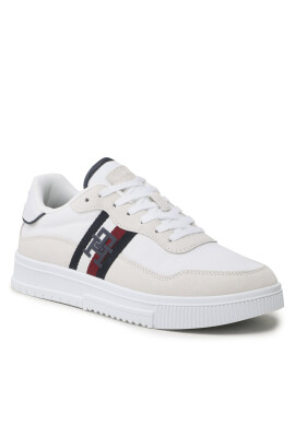 Tommy Hilfiger Сникърси Supercup Mix FM0FM04585 Бял - Pepit.bg