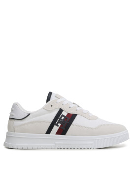 Tommy Hilfiger Сникърси Supercup Mix FM0FM04585 Бял - Pepit.bg