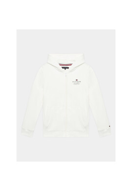 Tommy Hilfiger Суитшърт Logo KB0KB08233 Бял Regular Fit - Pepit.bg