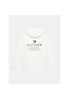 Tommy Hilfiger Суитшърт Logo KB0KB08233 Бял Regular Fit - Pepit.bg