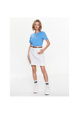 Tommy Hilfiger Тишърт 1985 WW0WW37877 Син Regular Fit - Pepit.bg
