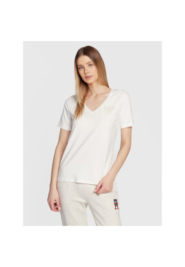 Tommy Hilfiger Тишърт Crest WW0WW37204 Бежов Regular Fit - Pepit.bg