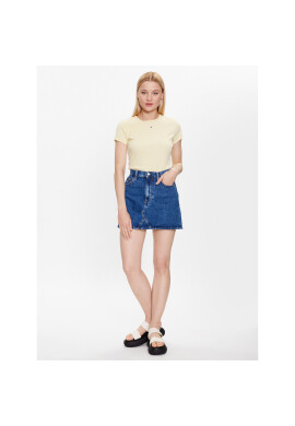 Tommy Hilfiger Тишърт DW0DW14876 Жълт Regular Fit - Pepit.bg