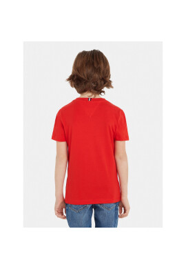 Tommy Hilfiger Тишърт Essential KS0KS00210 S Червен Regular Fit - Pepit.bg