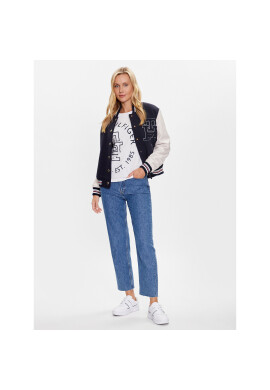 Tommy Hilfiger Тишърт Exploded WW0WW40051 Бял Regular Fit - Pepit.bg