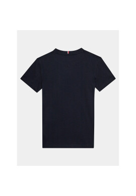 Tommy Hilfiger Тишърт Hilfiger Script Tee S/S KB0KB08679 Син Regular Fit - Pepit.bg