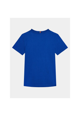 Tommy Hilfiger Тишърт Hilfiger Script Tee S/S KB0KB08679 Син Regular Fit - Pepit.bg