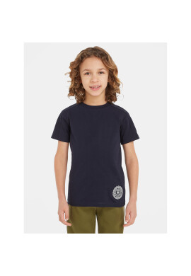Tommy Hilfiger Тишърт KB0KB08544 Тъмносин Regular Fit - Pepit.bg