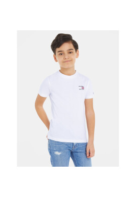 Tommy Hilfiger Тишърт KB0KB08626 M Бял Regular Fit - Pepit.bg
