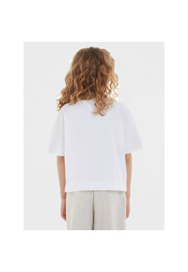 Tommy Hilfiger Тишърт KG0KG07641 Бял Regular Fit - Pepit.bg
