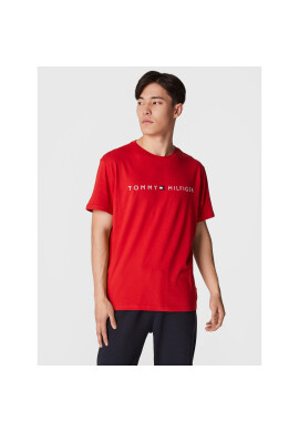Tommy Hilfiger Тишърт Logo UM0UM01434 Червен Regular Fit - Pepit.bg