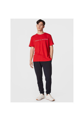 Tommy Hilfiger Тишърт Logo UM0UM01434 Червен Regular Fit - Pepit.bg