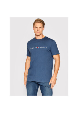 Tommy Hilfiger Тишърт Logo UM0UM01434 Син Regular Fit - Pepit.bg