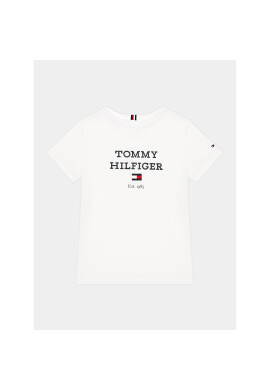 Tommy Hilfiger Тишърт Loo KB0KB08671 M Бял Regular Fit - Pepit.bg