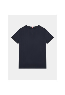 Tommy Hilfiger Тишърт Loo KB0KB08671 M Тъмносин Regular Fit - Pepit.bg