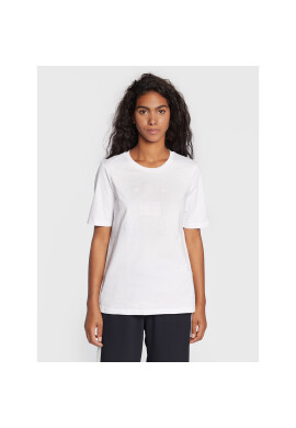 Tommy Hilfiger Тишърт Metallic WW0WW33522 Бял Regular Fit - Pepit.bg