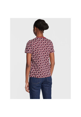 Tommy Hilfiger Тишърт Monogram WW0WW37436 Бордо Regular Fit - Pepit.bg
