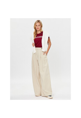 Tommy Hilfiger Тишърт Monotype WW0WW40057 Червен Regular Fit - Pepit.bg