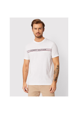 Tommy Hilfiger Тишърт Print UM0UM02422 Бял Regular Fit - Pepit.bg