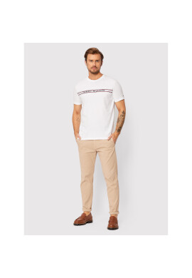 Tommy Hilfiger Тишърт Print UM0UM02422 Бял Regular Fit - Pepit.bg