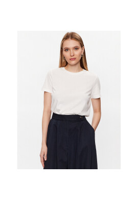Tommy Hilfiger Тишърт Round WW0WW38823 Бял Regular Fit - Pepit.bg