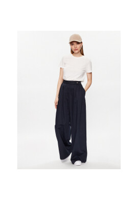 Tommy Hilfiger Тишърт Round WW0WW38823 Бял Regular Fit - Pepit.bg