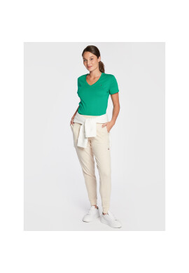 Tommy Hilfiger Тишърт Solid WW0WW30511 Зелен Slim Fit - Pepit.bg
