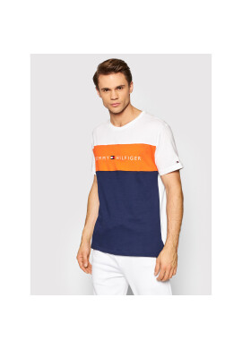 Tommy Hilfiger Тишърт Tee Logo UM0UM01170 Бял Regular Fit - Pepit.bg
