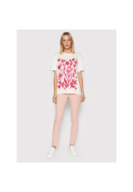 Tommy Hilfiger Тишърт Th Script WW0WW35487 Бял Relaxed Fit - Pepit.bg