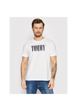 Tommy Hilfiger Тишърт UM0UM02534 Бял Regular Fit - Pepit.bg