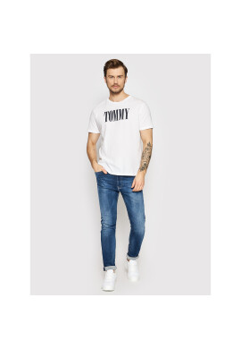 Tommy Hilfiger Тишърт UM0UM02534 Бял Regular Fit - Pepit.bg