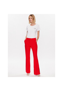 Tommy Hilfiger Тишърт UW0UW04525 Бял Relaxed Fit - Pepit.bg